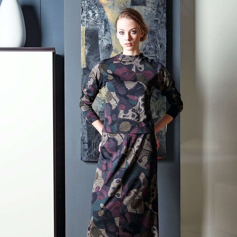 SKIRT SET STRETCH PARTY MADE IN GERMANY